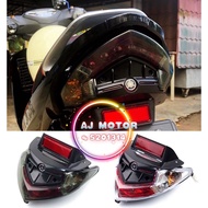 YAMAHA LC135 V1 TAIL LAMP SMOKE X1R WITH SIGNAL BRAKE LIGHT LC-135 LAMPU X1-R VISS BODY COVER MATA H