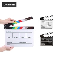 (Wood Style) Professional Vintage TV Movie Film Clap Board Slate Cut Prop Director Clapper