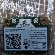 Wireless card Intel 7260 7260HMW AC MINI PCI-E Card 2.4G/5G Wifi +Bluetooth 4.0