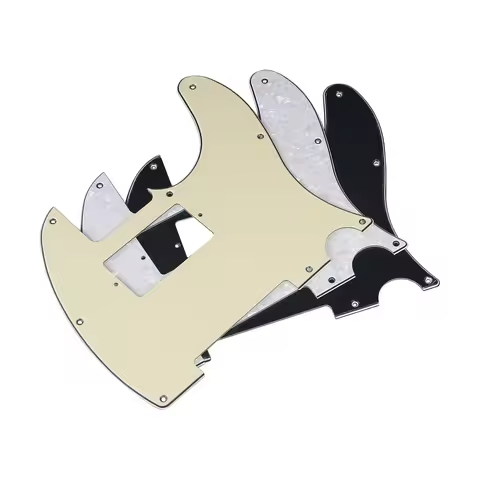 FLEOR 1pcs TL Electric Guitar Humbucker Pickguard 8 Holes With Screws