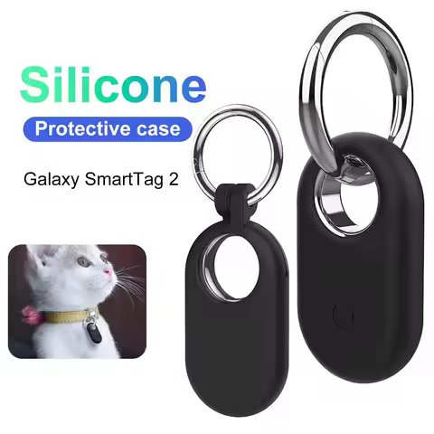 For Samsung Galaxy key finder location Tag Tracker Case Keychain Anti-Scratch Protective Skin Cover 