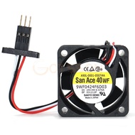 NEW For 9WF0424F6D03 A90L-0001-0507 # A three-pin hair that plug Cooling Fan DC 24V 0.076A For FANUC