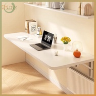Wall Mount Fold Down Desk Space Saving Hanging Floating Table Study Work Table For Bedroom Balcony H