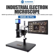 MIKROSKOP DIGITAL SUNSHINE MS8E-02 PRO + KAMERA + LAYAR LCD 8 INCH / MICROSCOPE / ALAT SERVIS SERVIC