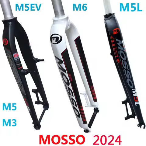 MOSSO Bike Fork M5L/M5/M6/M3 MTB/Road Bicycle Front Fork Disc Brake 26/27.5/29er different to SR SUN
