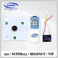 [ORIGINAL] ELMARK CeilingFan PCB/REMOTE/CAPACITOR for 921/911/8585/333/Super123/REGENCY/VIPSeries