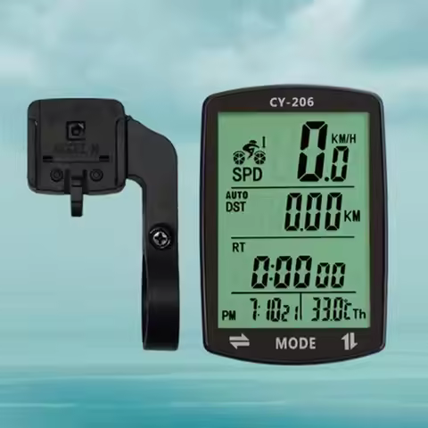 GPS Bike Speedometer Bicycle Computer GPS Speedometer Waterproof 2.4 Inch Bike Odometer