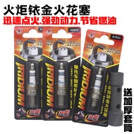 Torch Motorcycle Spark Plug Iridium A7TC D8TC B7TC Curved Beam Cross Riding Pedal 110 125 400
