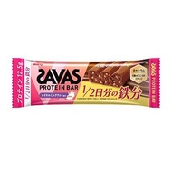 (訂購) 日本製造 明治 SAVAS Protein Bar 1/2日鐵質 蛋白能量棒 皇室奶茶味 (12條裝)