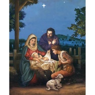Nativity Catholic print picture poster print Home Decor