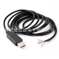 CP2102 Chip USB to 4P 4 Pin 4 Core Male RS232 serial Port Signal Cable serial Cable