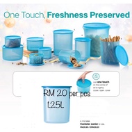 Tupperware One Touch Topper Canister Junior 1.25liter