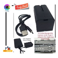 Suitable for Sony NP-F970 980 F550 battery DC camera light monitor camera USB decoding battery