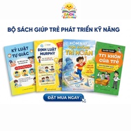 Book Set of 4 Self-Discipline + Murphy's Law + Children's Intelligence + Today I don't procrastinati