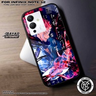 Case INFINIX NOTE 12 - Casing INFINIX NOTE 12 Terbaru Neycase { Case JUJUTSU2 } Silikon INFINIX NOTE