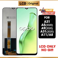 LCD OPPO A31 / A5 2020 / A9 2020 / A8 / A11X Original Fullset Asli ORI Glass TouchScreen Digitizer