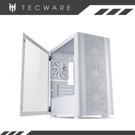 Tecware FLATLINE MKII WHITE MICRO ATX PC CASE CASING GAMING CHASSIS