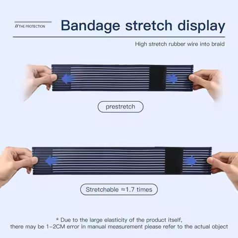 1 PC Tape Compression Bandage Ankle Sports Elbow protector pads Wraps Support Protector Ankle brace 