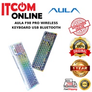 AULA F98 PRO BLUETOOTH WIRELESS USB KEYBOARD