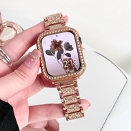 Diamond Strap + Case For Huawei Watch Fit 3 Strap Metal Huawei watch Fit 4 Strap Case Diamond Huawei