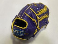 2024 ZETT 332系列棒壘球手套 外野手 BPGT-33216 紫藍色