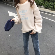 Ready Stock  causal top women warm korean style sweatshirt W87838