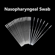 100PCS Nasal Swab Individual Self Test Sterile Nasopharyngeal Cotton Swabs