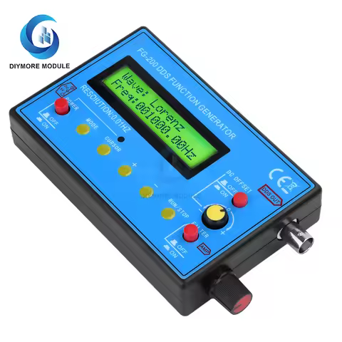 Fg-200 0.01Hz-500Khz Dds Function Signal Generator Frequency Signal Source Module
