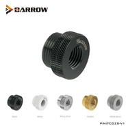 Barrow G1/4" , PC Case Board Cross Water Inlet Water Fill In Port Cooling Fittings 20.0~23.0mm,White