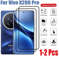 1-2 Pcs Vivo X200 Pro Tempered Glass Screen Protector For Vivo iQoo Z7 Pro 5G T2 X90S X90 Y78 Plus V