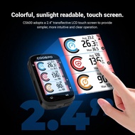 COOSPO CS600 2.4inch Touch-Screen Bike Computer GPS Colorful Map Navigation Wireless Cycling Compute