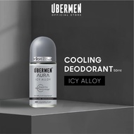 [NEW LAUNCH] 96 Hours Odour Protection Ubermen Aura Deodorant Roll-On Icy Alloy 50ml