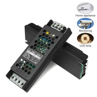 หม้อแปลงไฟฟ้ากระแสสลับ220V ถึง12V 24V 36W 60W 100W 200W 300W 400W ไดรเวอร์ LED W บางเฉียบสำหรับมอเตอ