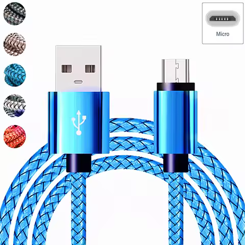 Micro USB Charging Cable For Samsung Galaxy A7 2018 A3/A5 2016 J3/J5/J7 2017 2/3 Meter Long Kabel Mo