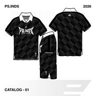 Jersey Casual Classic Jersey Fashion Casual Unisex Fullprint Vintage Dryfit K6H3