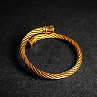 Tiger Chain - Twisted Bangle
