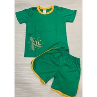 BEBEPOMME 8 YEAR OLD BOY & GIRL SHORT SET / CHILDREN'S SLEEPWEAR