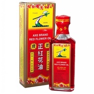 3 x Singapore Version Axe Brand Red Flower Oil 35ml 三瓶装 斧标正红花油 analgesic back pain relief massage cramp strains  lumbago