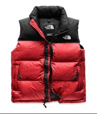 THE NORTH FACE 女生1996 Retro Nuptse Vest羽絨背心-紅色 (只餘一件加大XL碼)