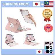 [Used Good condition] 360 Degree Rotation iPad 10.2 Keyboard Case with Touchpad iPad 9th 8 7th Gen i