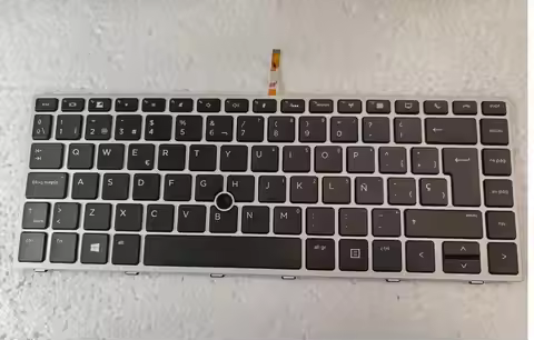 Spanish Backlit keyboard for HP EliteBook 745 G5 745 G6 840 G5 846 G5 840 G6 ZBook 14u G5 14u G6 sil