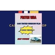 Proton Wira 4 Door/Pintu Tinted UV-Siap Potong (Gelap 50% Paling Cerah 70% 80% 95% Paling Hitam)