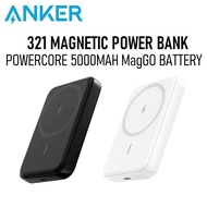 Anker 321 PowerCore 5000mAh MagGo Magnetic Wireless Charging Power Bank Battery iPhone 15 14 13 12