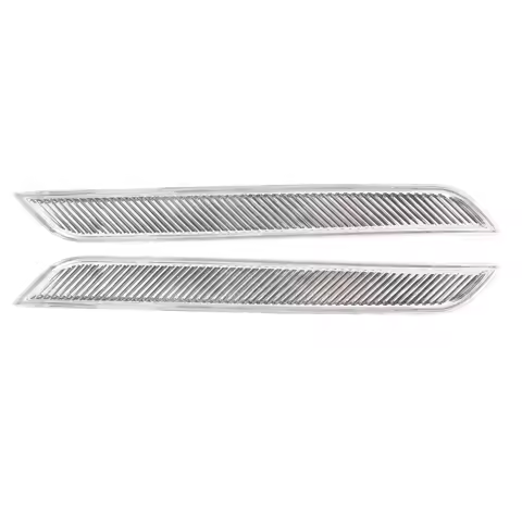A42M-2Pcs Euro Clear Lens Front Bumper Side Marker Reflector Lamps For BMW E71 X6 E70 X5M 2008-2014 
