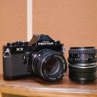 一機兩鏡 Pentax K2 套裝 （Pentax K1000進階版） 菲林相機
