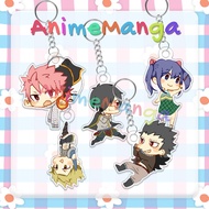 Anime FAIRY TAIL keychain made of transparent acrylic material