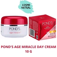 Cosme Netral Age Miracle Day Cream Ponds 10 G Cream Siang Pelembab Kulit Wajah