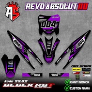 Semi Decal Sticker Fullbody Rbt Revo Absolute 110 Rbt Vega Bebek Modif Supermoto Yz Crf Klx Rbt New
