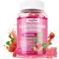 Glutathione Supplement Collagen Gummies: L-Glutamine Contains Marine Collagen Vitamins C, E, D&B12 G