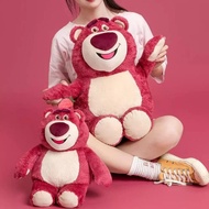 Ready Miniso Boneka Lotso Strawberry Boneka Toy Story Lotso Bear Plush